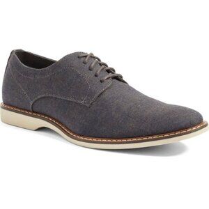 Men's 11.5/ Euro 45. Nordstrom The Rail 'Austin Buck' Gray Canvas Oxford